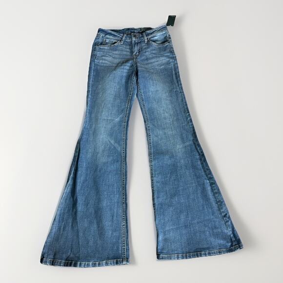 Wild Fable Women’s High Rise Stretch Jeans Blue Denim 99% Cotton Size 4 - Picture 1 of 8